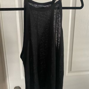 Zara racer back tank top